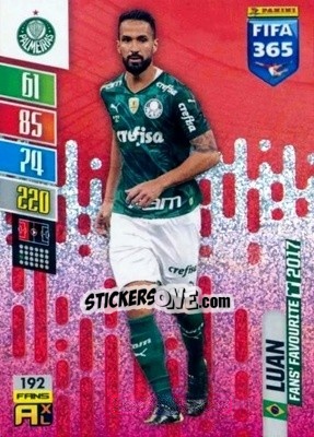 Sticker Luan - FIFA 365: 2021-2022. Adrenalyn XL n. 192 - Panini