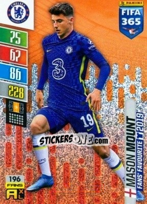 Sticker Mason Mount - FIFA 365: 2021-2022. Adrenalyn XL - Panini