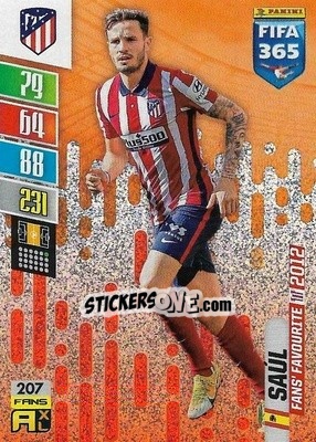 Cromo Saúl - FIFA 365: 2021-2022. Adrenalyn XL - Panini