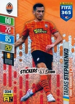 Sticker Taras Stepanenko - FIFA 365: 2021-2022. Adrenalyn XL n. 234 - Panini