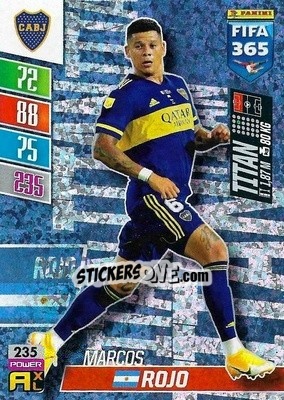 Sticker Marcos Rojo - FIFA 365: 2021-2022. Adrenalyn XL n. 235 - Panini