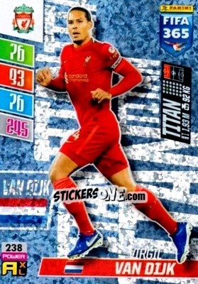 Sticker Virgil van Dijk