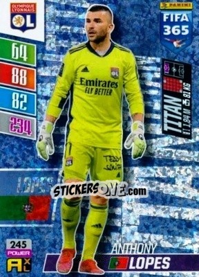 Sticker Anthony Lopes - FIFA 365: 2021-2022. Adrenalyn XL - Panini