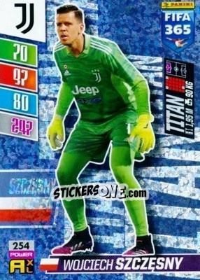 Figurina Wojciech Szczesny - FIFA 365: 2021-2022. Adrenalyn XL - Panini