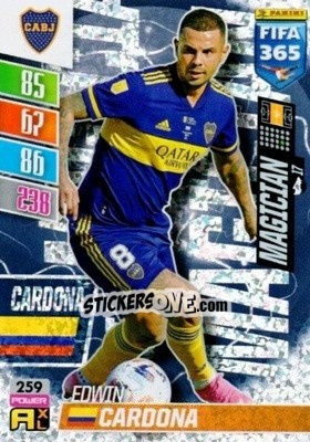 Sticker Edwin Cardona - FIFA 365: 2021-2022. Adrenalyn XL n. 259 - Panini
