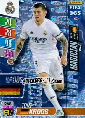 Sticker Toni Kroos - FIFA 365: 2021-2022. Adrenalyn XL n. 268 - Panini
