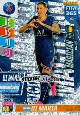 Sticker Ángel Di María - FIFA 365: 2021-2022. Adrenalyn XL n. 270 - Panini