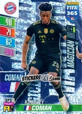 Sticker Kingsley Coman - FIFA 365: 2021-2022. Adrenalyn XL n. 272 - Panini