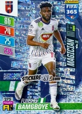 Sticker Funsho Bamgboye - FIFA 365: 2021-2022. Adrenalyn XL - Panini