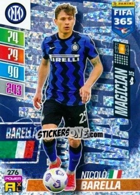 Figurina Nicolò Barella - FIFA 365: 2021-2022. Adrenalyn XL - Panini