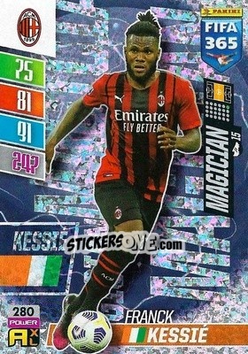 Sticker Franck Kessié - FIFA 365: 2021-2022. Adrenalyn XL n. 280 - Panini