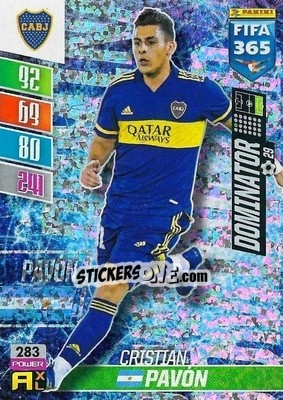 Sticker Cristian Pavón - FIFA 365: 2021-2022. Adrenalyn XL n. 283 - Panini