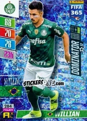 Sticker Willian - FIFA 365: 2021-2022. Adrenalyn XL n. 284 - Panini