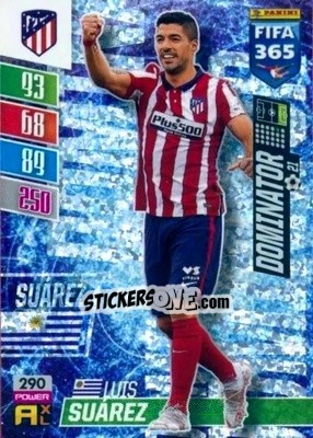 Sticker Luis Suárez - FIFA 365: 2021-2022. Adrenalyn XL n. 290 - Panini