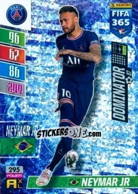 Sticker Neymar Jr - FIFA 365: 2021-2022. Adrenalyn XL n. 295 - Panini