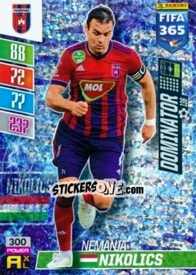 Figurina Nemanja Nikolics - FIFA 365: 2021-2022. Adrenalyn XL - Panini