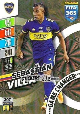 Sticker Sebastián Villa - FIFA 365: 2021-2022. Adrenalyn XL n. 307 - Panini