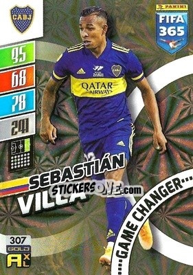 Cromo Sebastián Villa - FIFA 365: 2021-2022. Adrenalyn XL - Panini