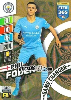 Sticker Phil Foden - FIFA 365: 2021-2022. Adrenalyn XL - Panini