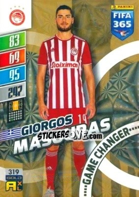 Figurina Giorgos Masouras - FIFA 365: 2021-2022. Adrenalyn XL - Panini