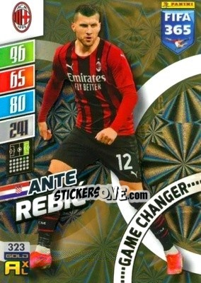 Sticker Ante Rebic - FIFA 365: 2021-2022. Adrenalyn XL n. 323 - Panini
