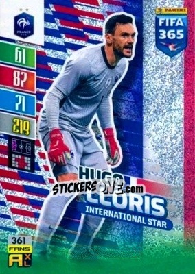 Sticker Hugo Lloris - FIFA 365: 2021-2022. Adrenalyn XL n. 361 - Panini