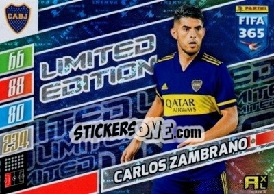 Sticker Carlos Zambrano - FIFA 365: 2021-2022. Adrenalyn XL n. LE-CZ - Panini