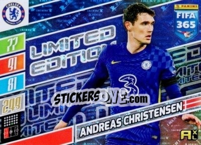 Sticker Andreas Christensen - FIFA 365: 2021-2022. Adrenalyn XL - Panini