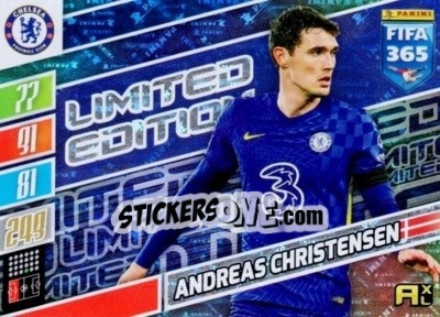 Sticker Andreas Christensen - FIFA 365: 2021-2022. Adrenalyn XL n. LE-AC - Panini