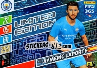 Sticker Aymeric Laporte - FIFA 365: 2021-2022. Adrenalyn XL n. LE-ALA - Panini