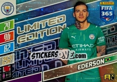 Sticker Ederson - FIFA 365: 2021-2022. Adrenalyn XL n. LE-ED - Panini