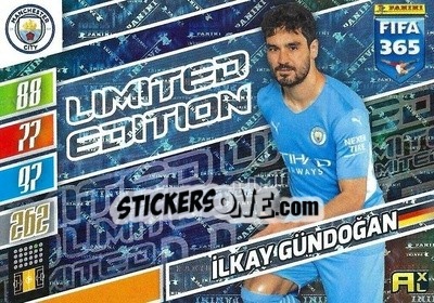 Sticker Ilkay Gündogan - FIFA 365: 2021-2022. Adrenalyn XL n. LE-IG - Panini