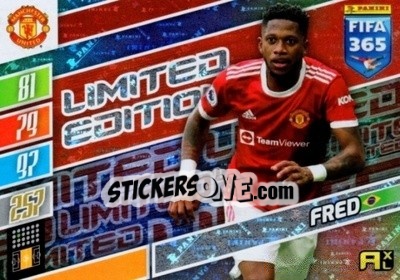 Sticker Fred - FIFA 365: 2021-2022. Adrenalyn XL n. LE-FR - Panini