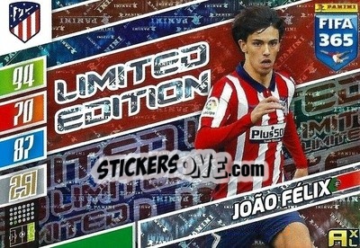 Sticker Joao Félix - FIFA 365: 2021-2022. Adrenalyn XL n. LE-JF - Panini