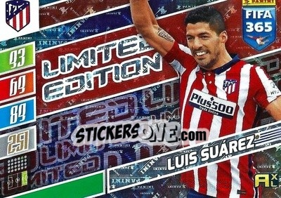 Sticker Luis Suárez - FIFA 365: 2021-2022. Adrenalyn XL n. LE-LS - Panini