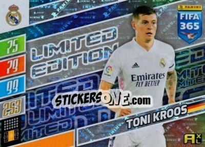 Sticker Toni Kroos - FIFA 365: 2021-2022. Adrenalyn XL n. LE-TK - Panini