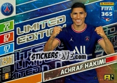 Sticker Achraf Hakimi - FIFA 365: 2021-2022. Adrenalyn XL - Panini
