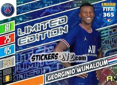 Sticker Georginio Wijnaldum - FIFA 365: 2021-2022. Adrenalyn XL n. LE-GW - Panini