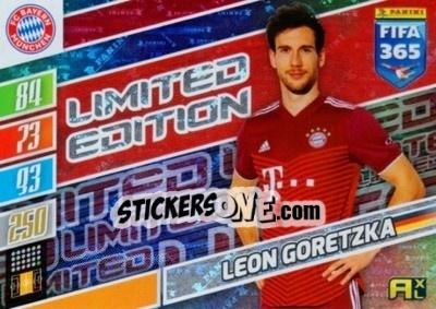 Sticker Leon Goretzka - FIFA 365: 2021-2022. Adrenalyn XL n. LE-LG - Panini