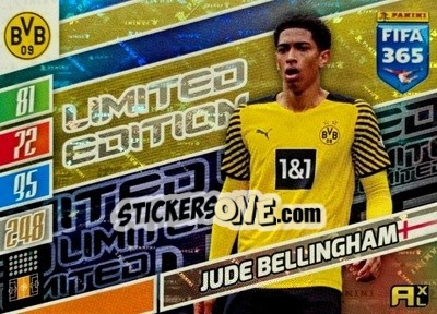 Sticker Jude Bellingham - FIFA 365: 2021-2022. Adrenalyn XL n. LE-JB - Panini