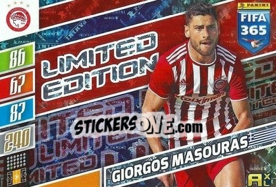 Sticker Giorgos Masouras - FIFA 365: 2021-2022. Adrenalyn XL n. LE-GMA - Panini