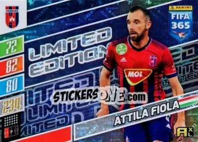 Sticker Attila Fiola - FIFA 365: 2021-2022. Adrenalyn XL n. LE-AFI - Panini