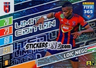 Sticker Loic Nego - FIFA 365: 2021-2022. Adrenalyn XL n. LE-LN - Panini