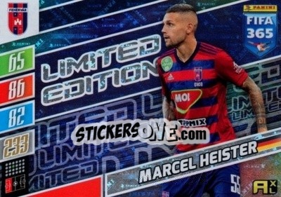 Sticker Marcel Heister - FIFA 365: 2021-2022. Adrenalyn XL n. LE-MH - Panini
