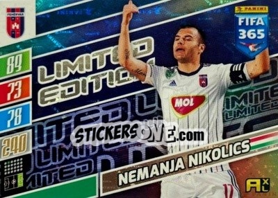 Sticker Nemanja Nikolics - FIFA 365: 2021-2022. Adrenalyn XL n. LE-NN - Panini