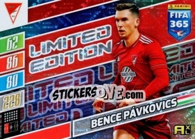 Sticker Bence Pávkovics - FIFA 365: 2021-2022. Adrenalyn XL - Panini