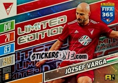 Sticker József Varga - FIFA 365: 2021-2022. Adrenalyn XL - Panini