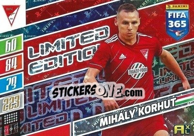 Sticker Mihály Korhut - FIFA 365: 2021-2022. Adrenalyn XL - Panini