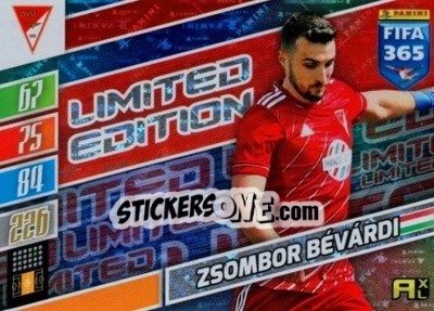 Sticker Zsombor Bévárdi - FIFA 365: 2021-2022. Adrenalyn XL - Panini