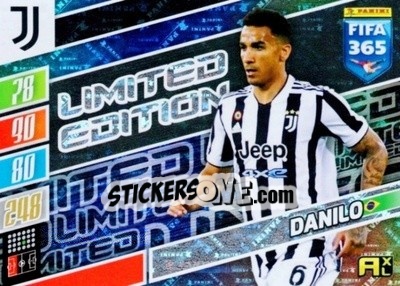 Sticker Danilo - FIFA 365: 2021-2022. Adrenalyn XL - Panini